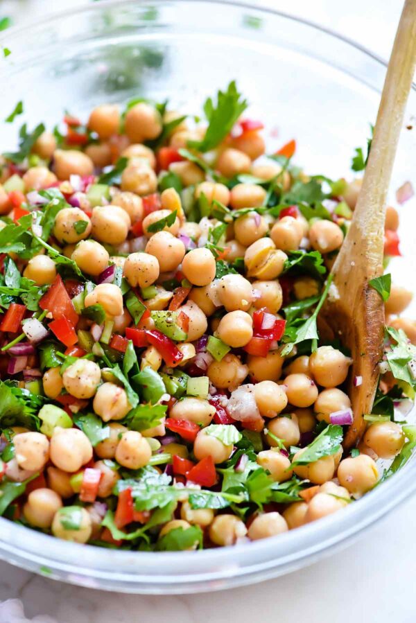 Chickpea salad